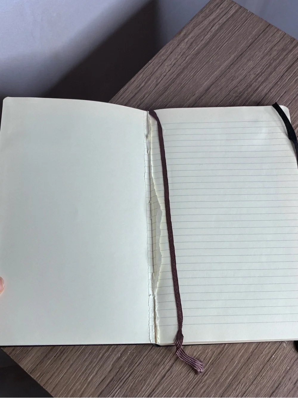 🐼 3/$25 GUC Moleskin Classic Black Hardcover Notebook with Elastic Closure